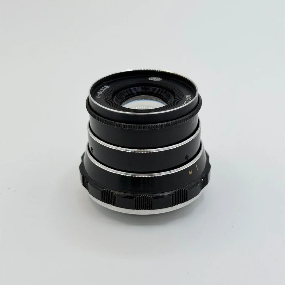 Industar-61 L/D 53mm f/2.8 Vintage Soviet M39 Rangefinder Lens Black 9096559